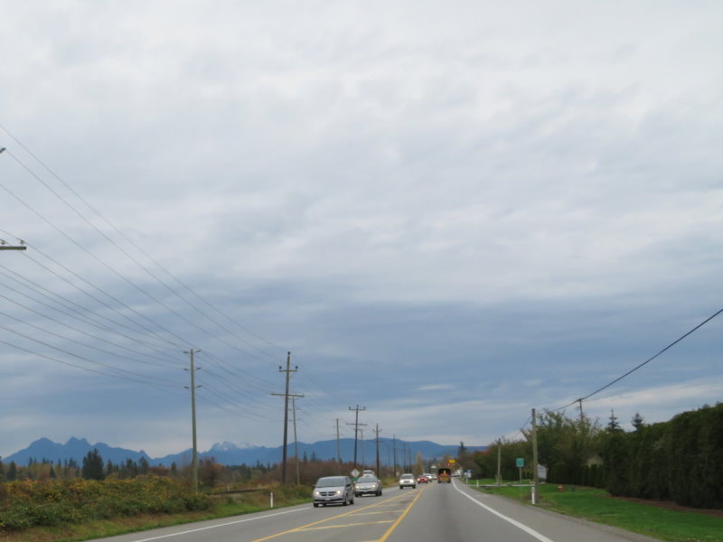 Coming into Langley, British Columbia